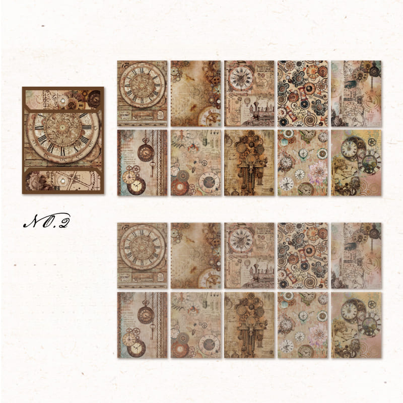 Vintage Series Scrapbook Paper