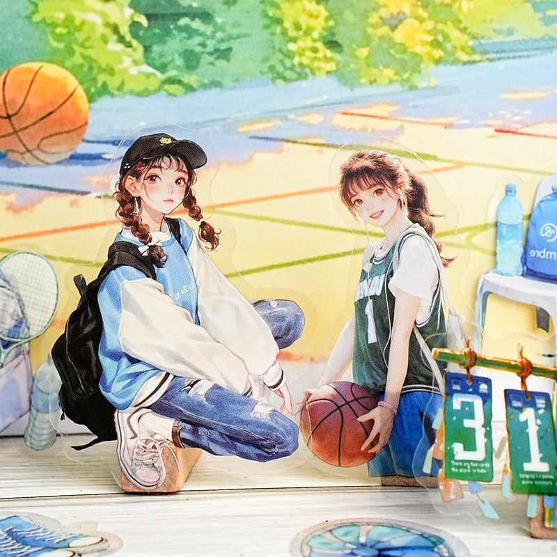 School Girl Theme Stickers
