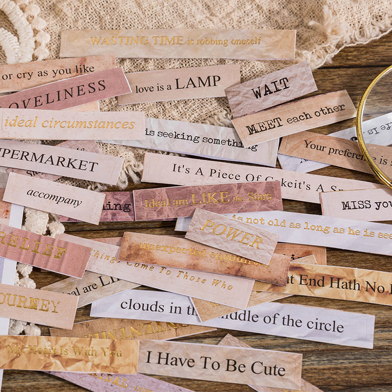 Words & Letters