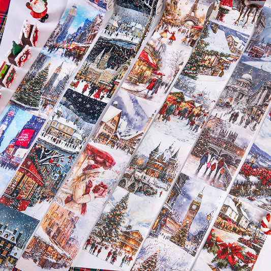 Christmas City Theme Washi Tape