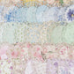 Hollow-Out Vintage Floral Paper