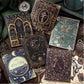 6 designs of key theme stickers – paper sticker collection for journaling and scrapbooking