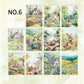 30PCS Nature Theme Scrapbook Paper