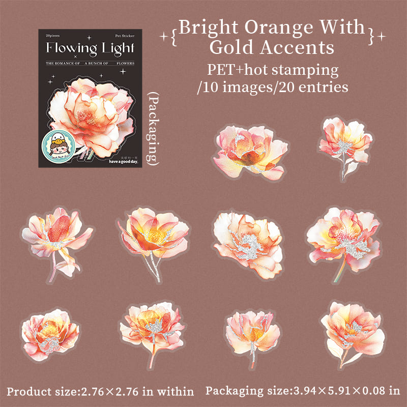 Flower Series Stickers