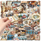 50PCS Vintage Travel Sticker Pack