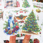 Christmas-Themed Sticker Book