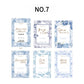 Border Collage Sticky Note Cards