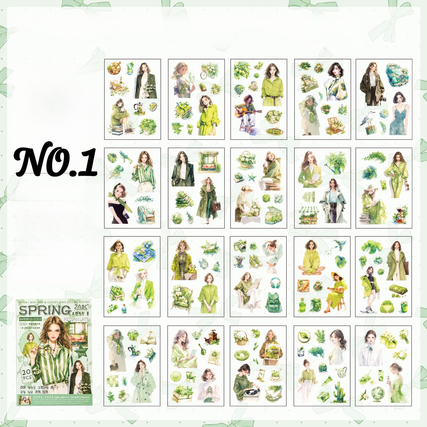 Character Series Die-Cut Sticker Book