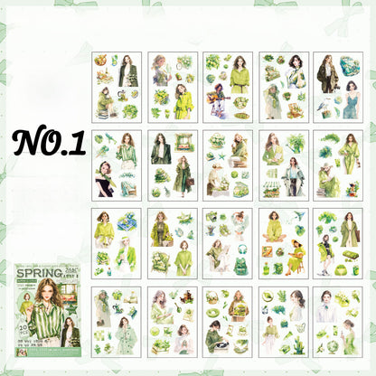 Character Series Die-Cut Sticker Book