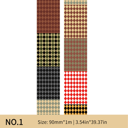 Diamond Grid Pattern One Cycle PET Tape