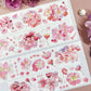 Cherry Blossom Die-Cut PET/Washi Paper Tape (One Cycle)