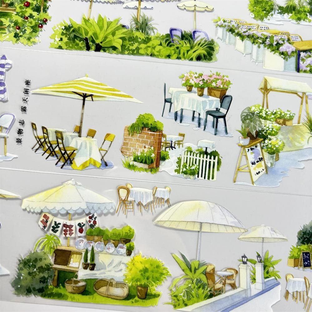 One Cycle Outdoor Relaxation Seat PET Tape