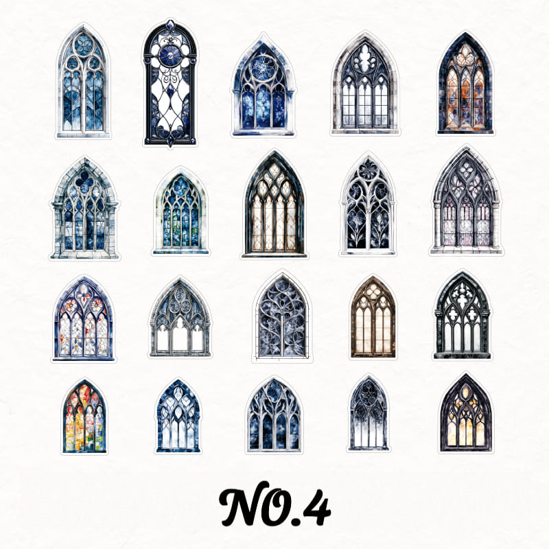 Dark Aesthetics PET Sticker Pack