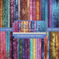 24PCS Multi-Color Glitter Scrapbook Paper