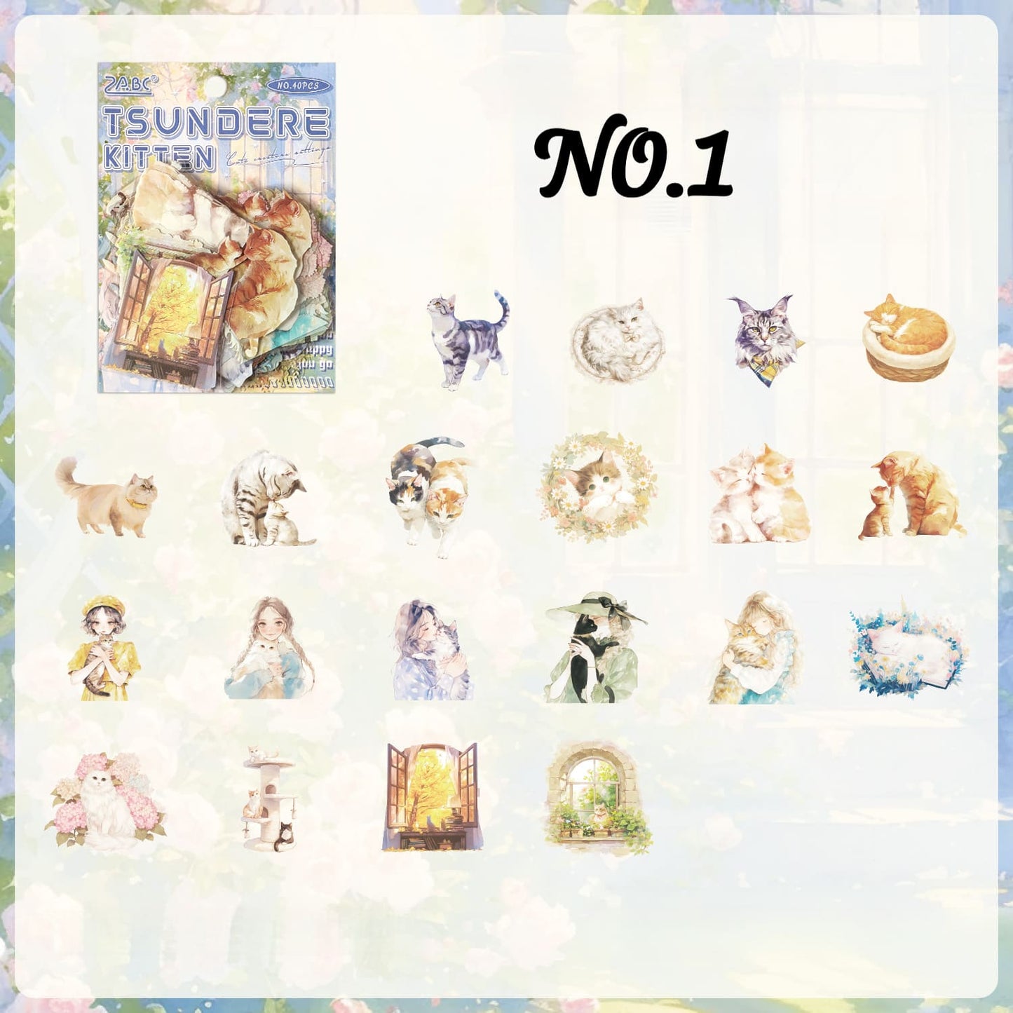 Kawaii Cuties Sticker Pack