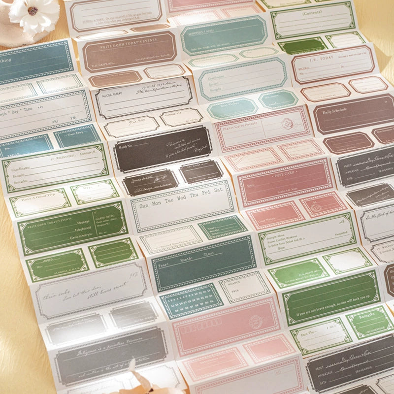 Bordered Sticky Note Pad