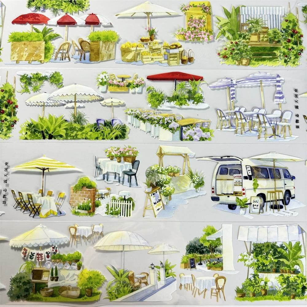 One Cycle Outdoor Relaxation Seat PET Tape