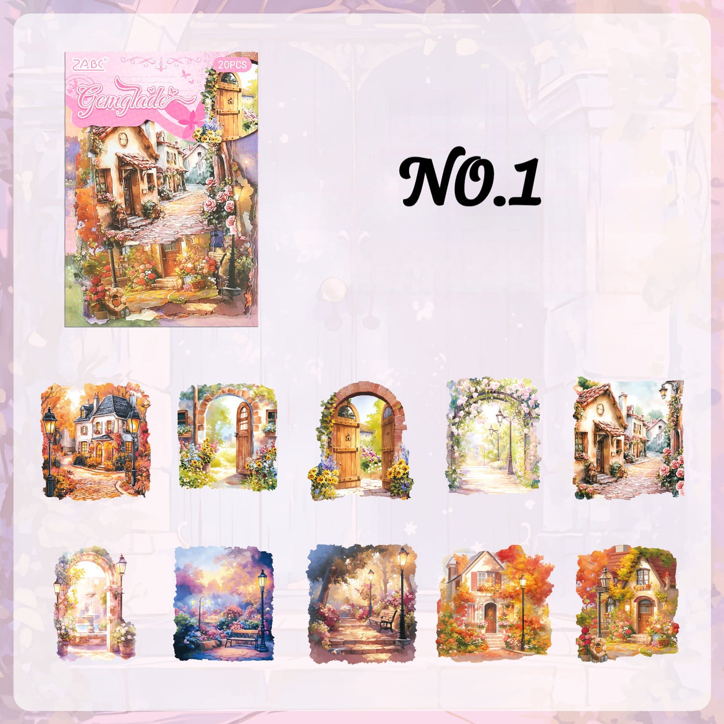 Fantasy Adventure Journey Stickers