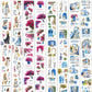 4PCS Scenic Series PET Tape
