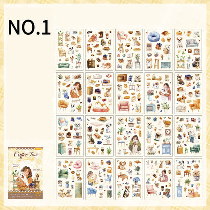 Adorable Pets Sticker Book