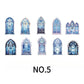 Window View Scenes PET Stickers