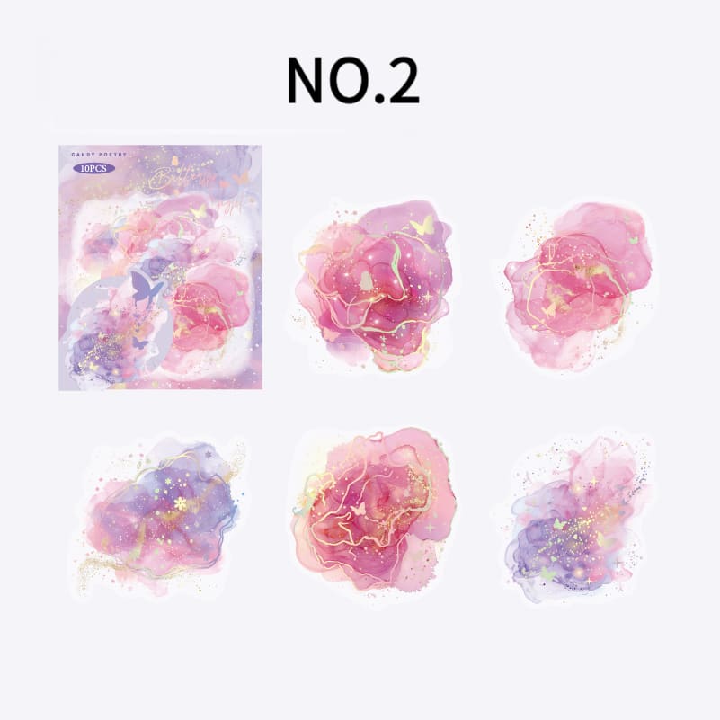 Watercolor Wash Stickers