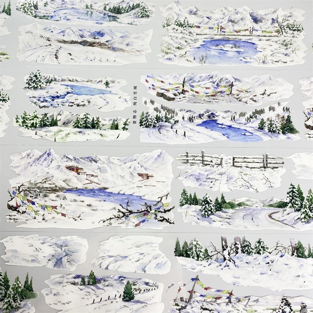 Snowy Landscape One Cycle PET Tape