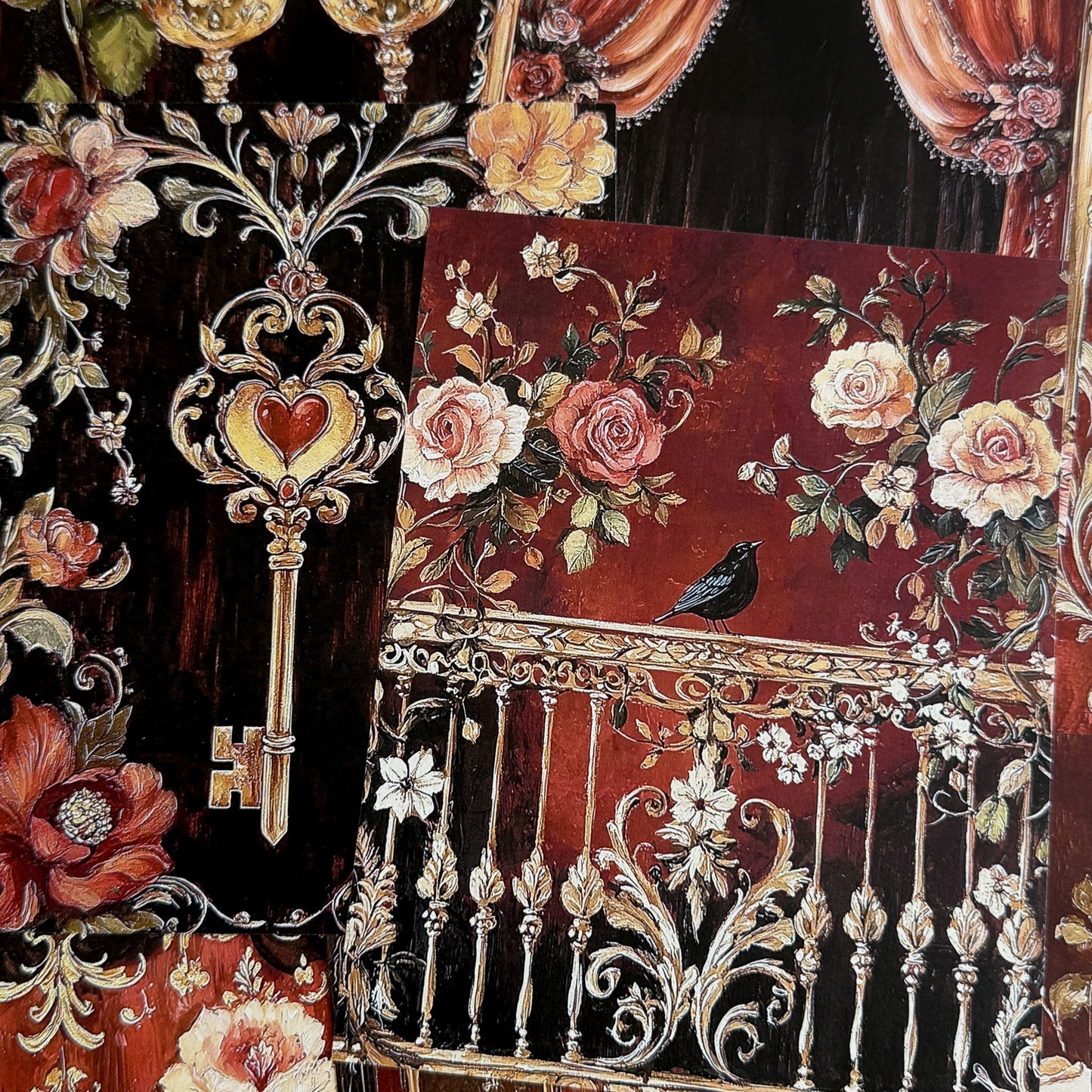 Court Opera Scrapbook Paper