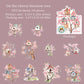 Bird Nest Scenery Stickers