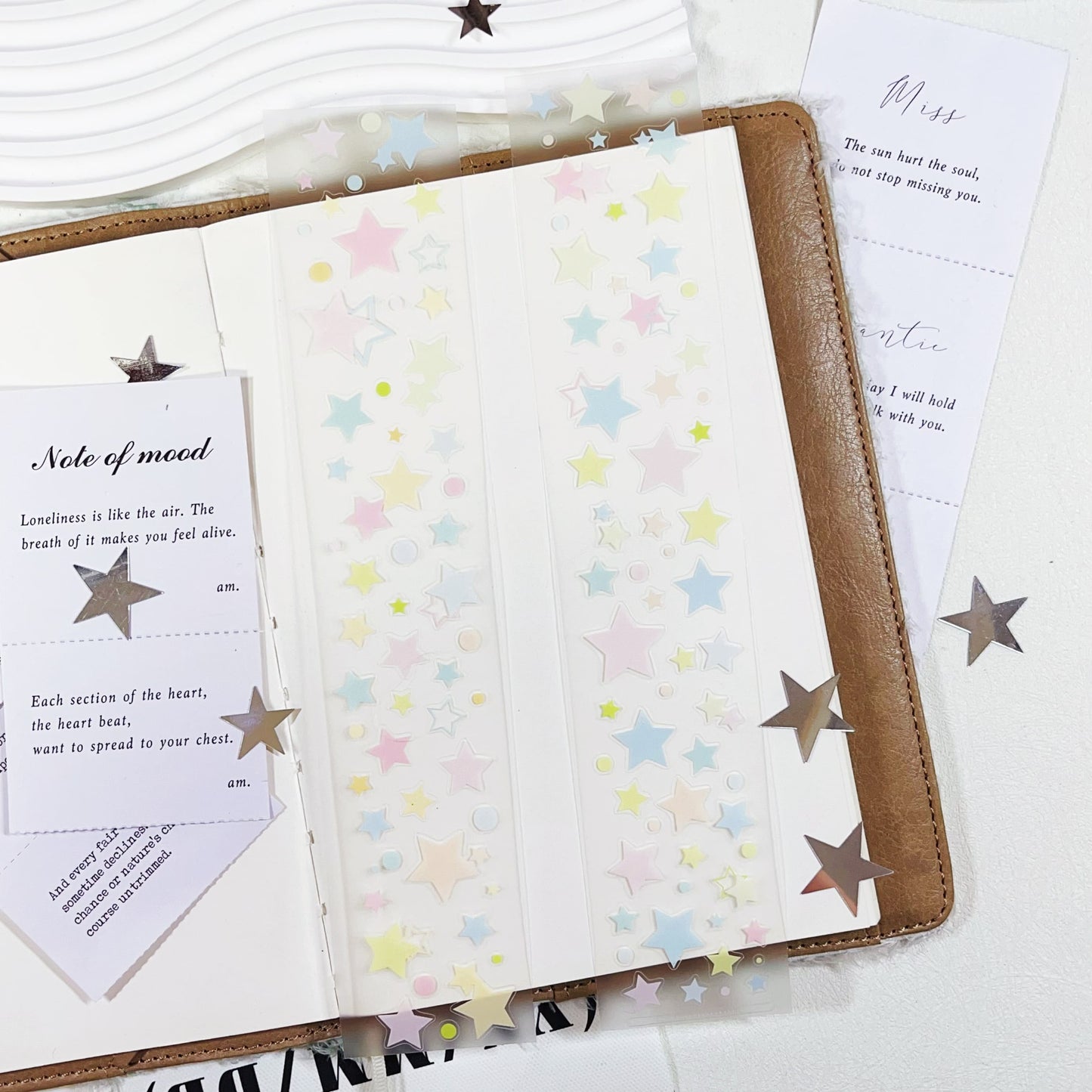 Star Parade Die-Cut PET Tape (One Cycle)