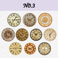 Vintage Clock Theme Stickers
