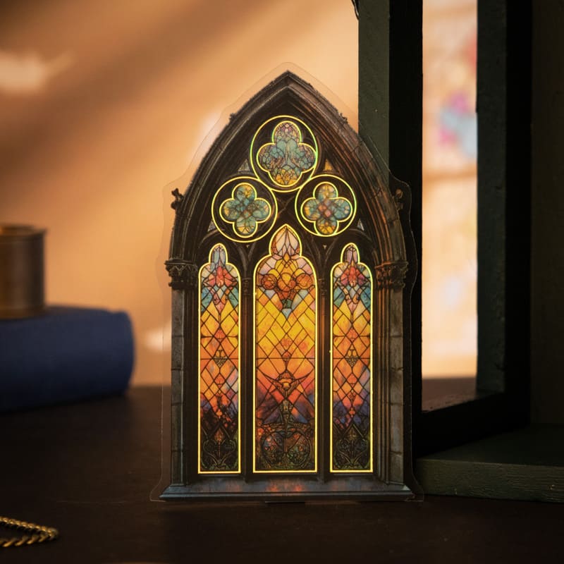 Stained Glass Window Stickers