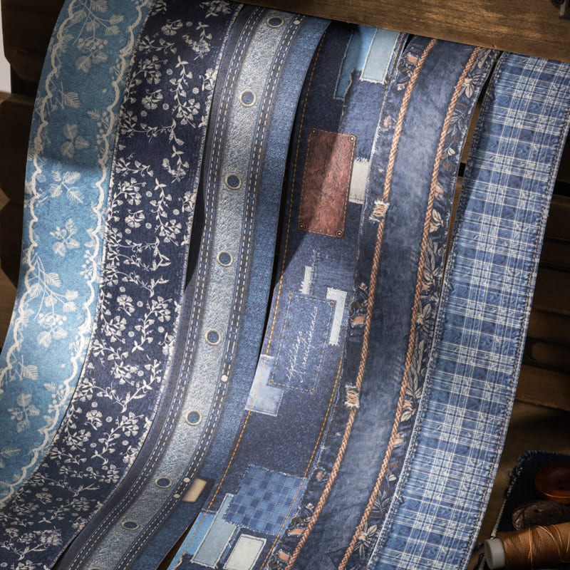 Denim Craft Theme Washi Tape