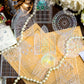 Lace Gold Foil Stickers