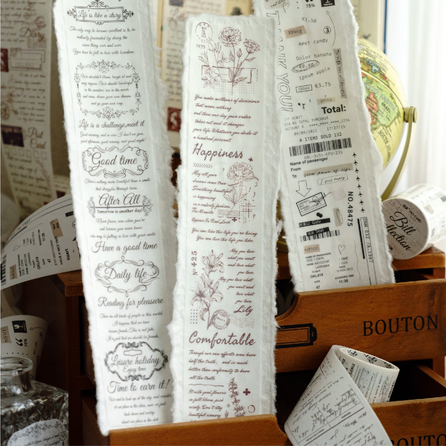 English Washi Tape
