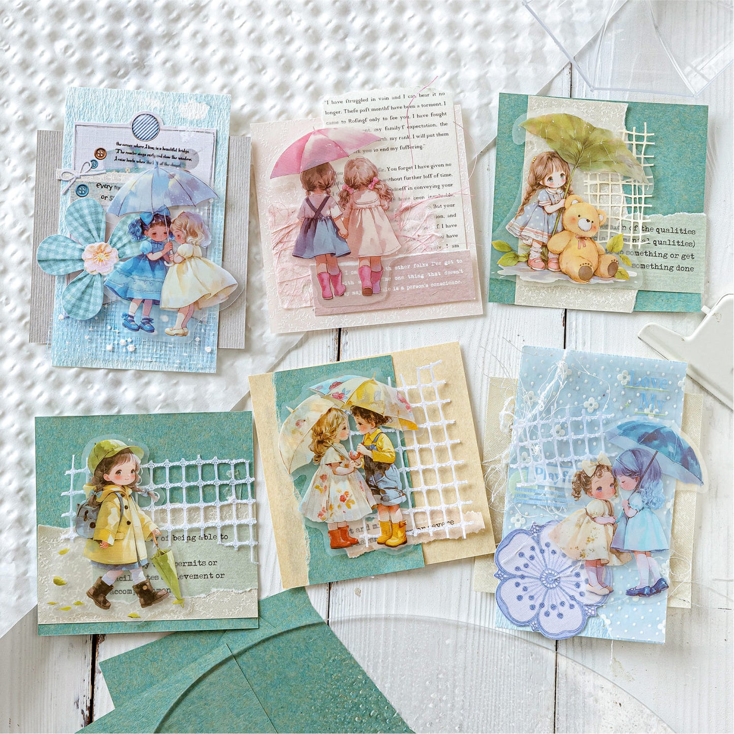 Rainy Season Kids Sticker
