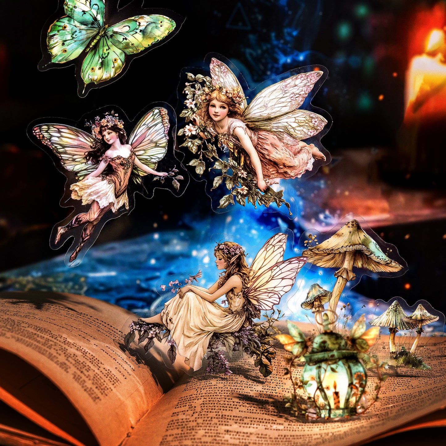 Fairy-Themed Sticker Pack