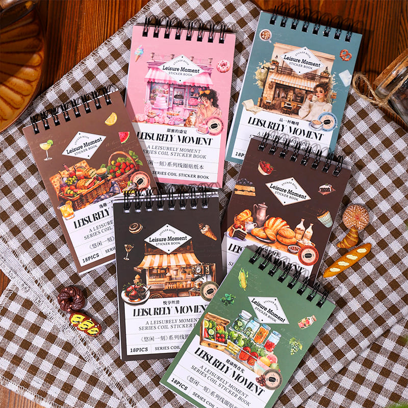 Leisurely Moment Sticker Book