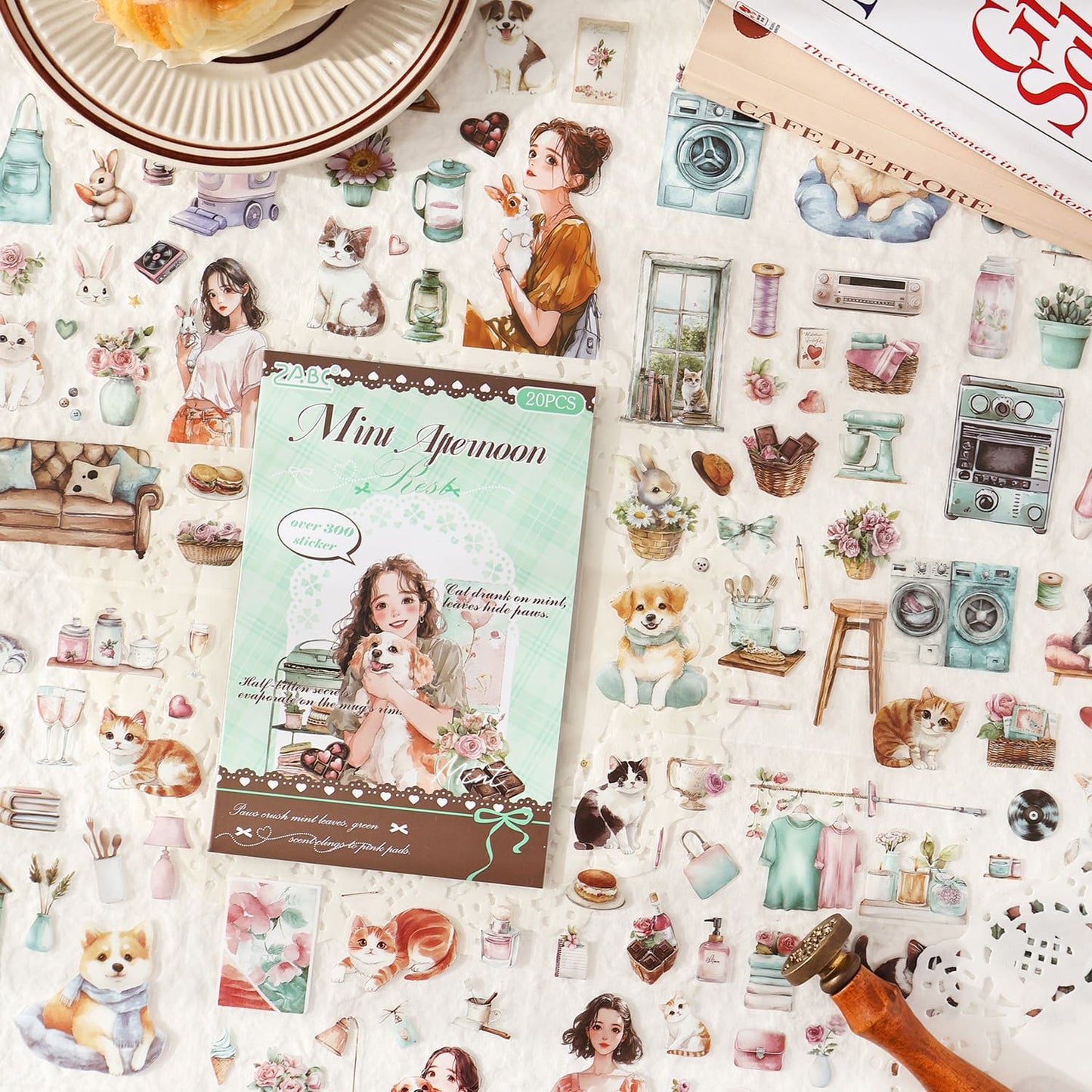 Adorable Pets Sticker Book