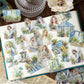Plant And Girl Theme Stickers