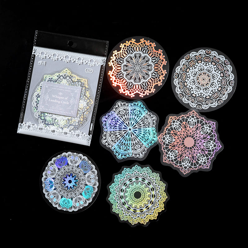 Lace Elegance Sticker Pack