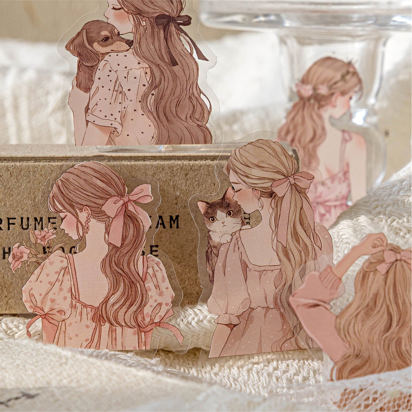 Backview Characters Sticker Pack