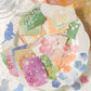 Colorful Bleeding Series Scrapbook Paper