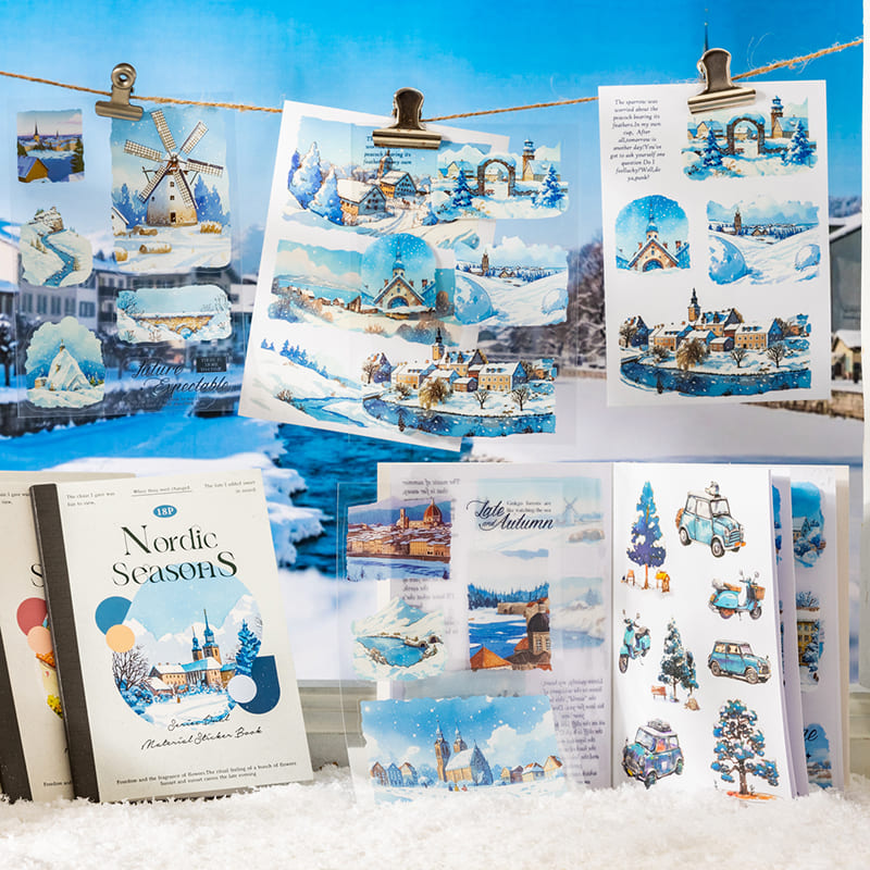 Four Seasons Sticker Book