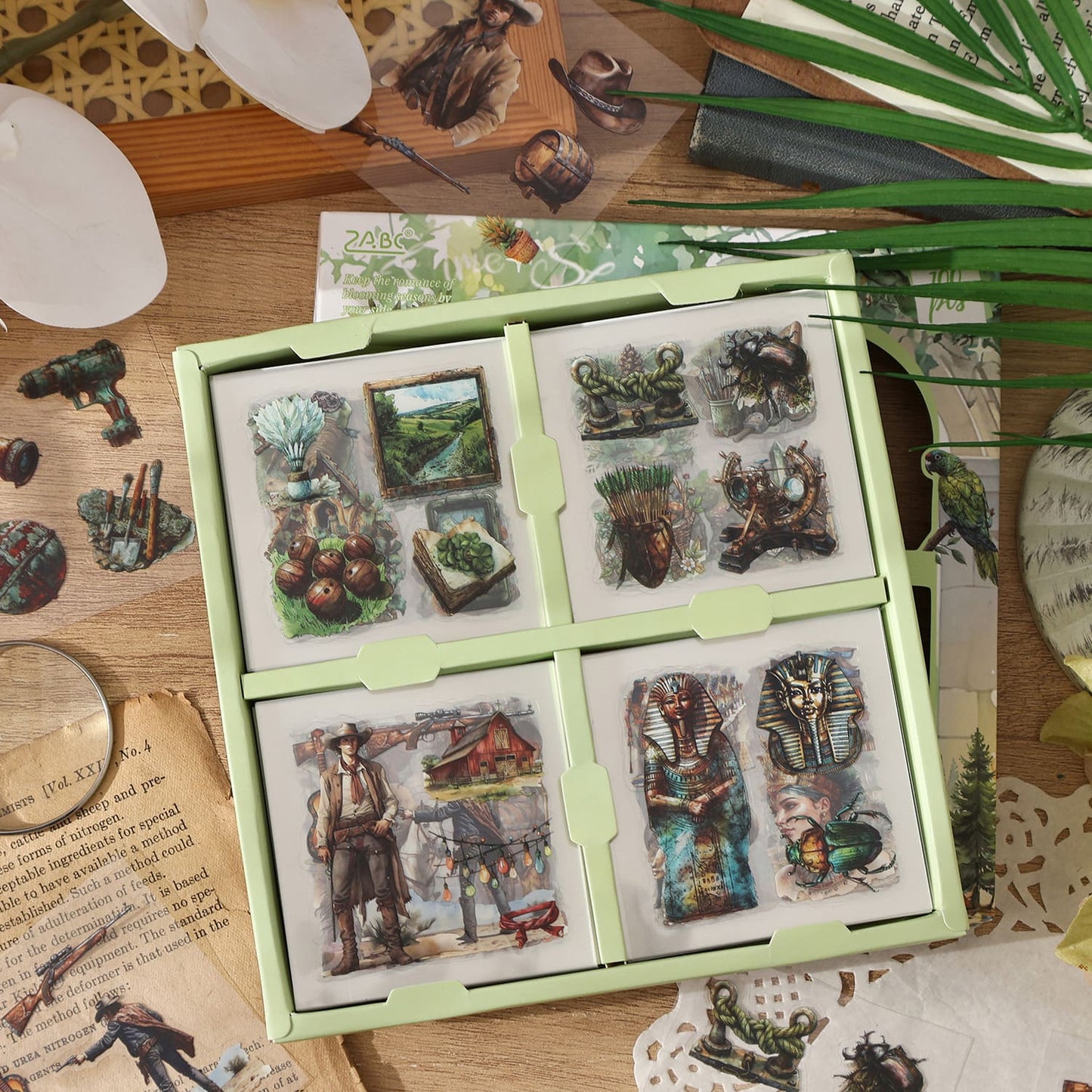 100-Piece PET Sticker Mega Pack