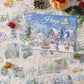 Four Seasons Landscape Large Stickers Book