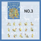 30PCS Christmas-themed Stickers