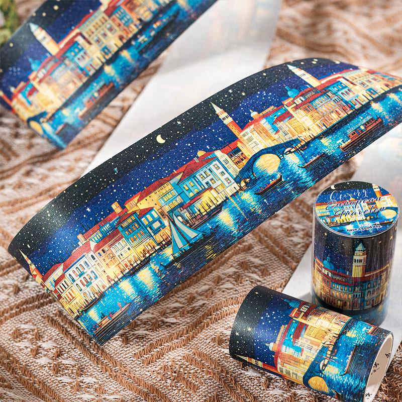 World Tour Landmarks Washi Tape