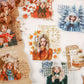 Autumn Winter Girl Character Stickers