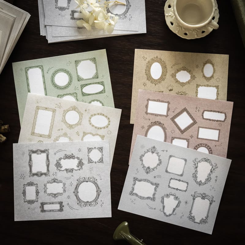 Frame Notes - Vintage Border Memo Pads